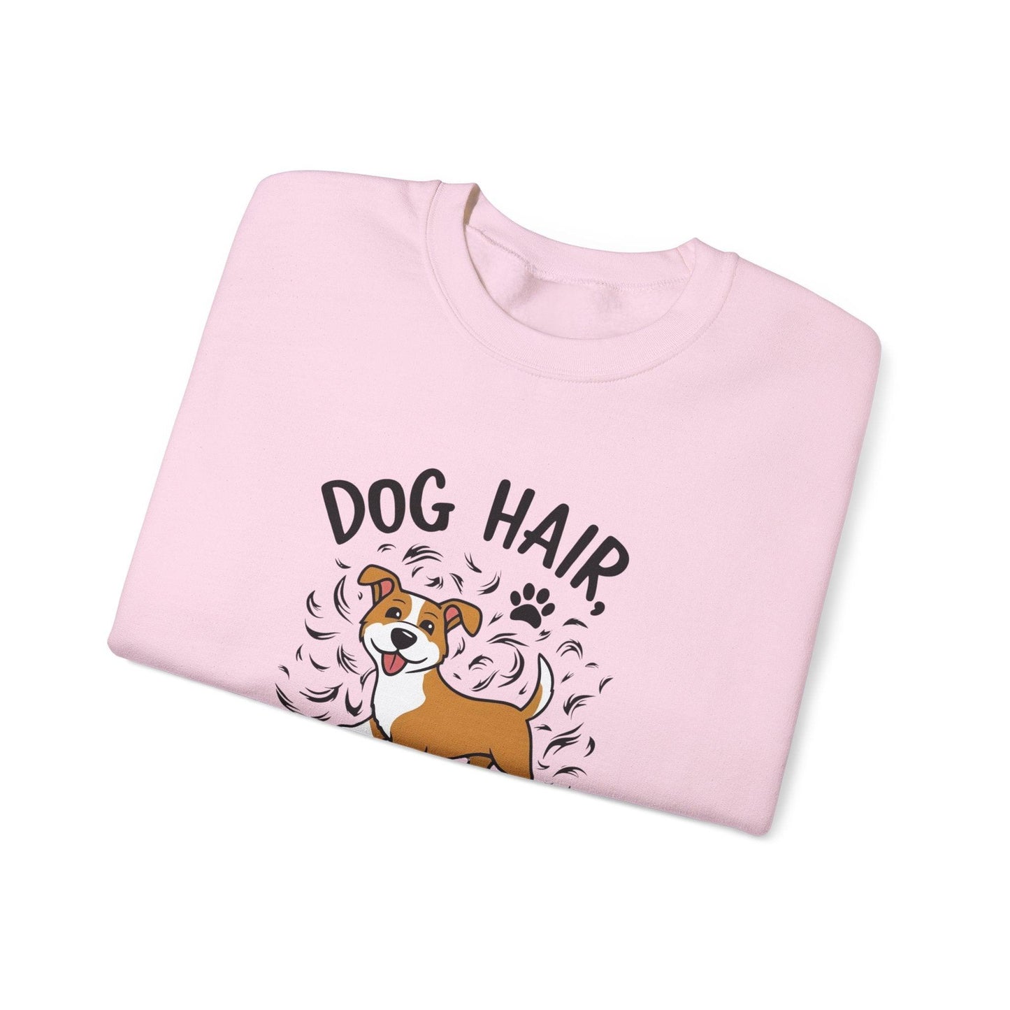 Dog Hair Dog Don't Care Unisex Heavy Blend™ Crewneck Sweatshirt