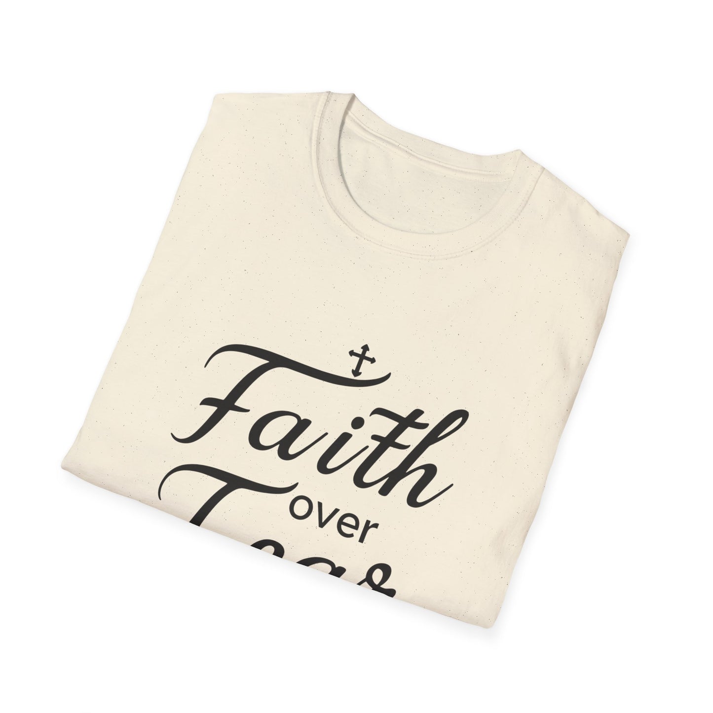 Faith Over Fear Unisex Softstyle T-Shirt