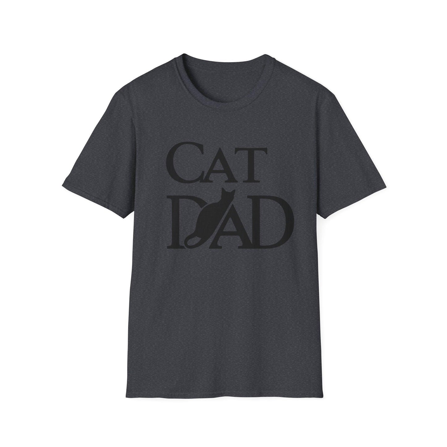 Cat Dad Unisex Softstyle T-Shirt