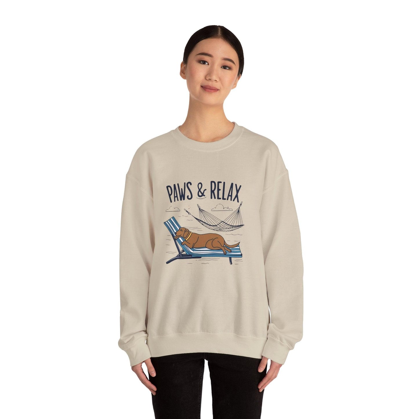 Paws & Relax Unisex Heavy Blend™ Crewneck Sweatshirt