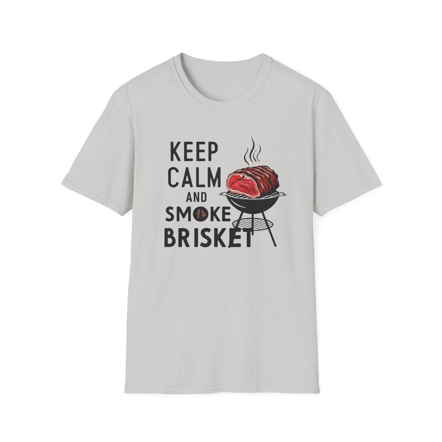 Keep Calm and Smoke Brisket Unisex Softstyle T-Shirt