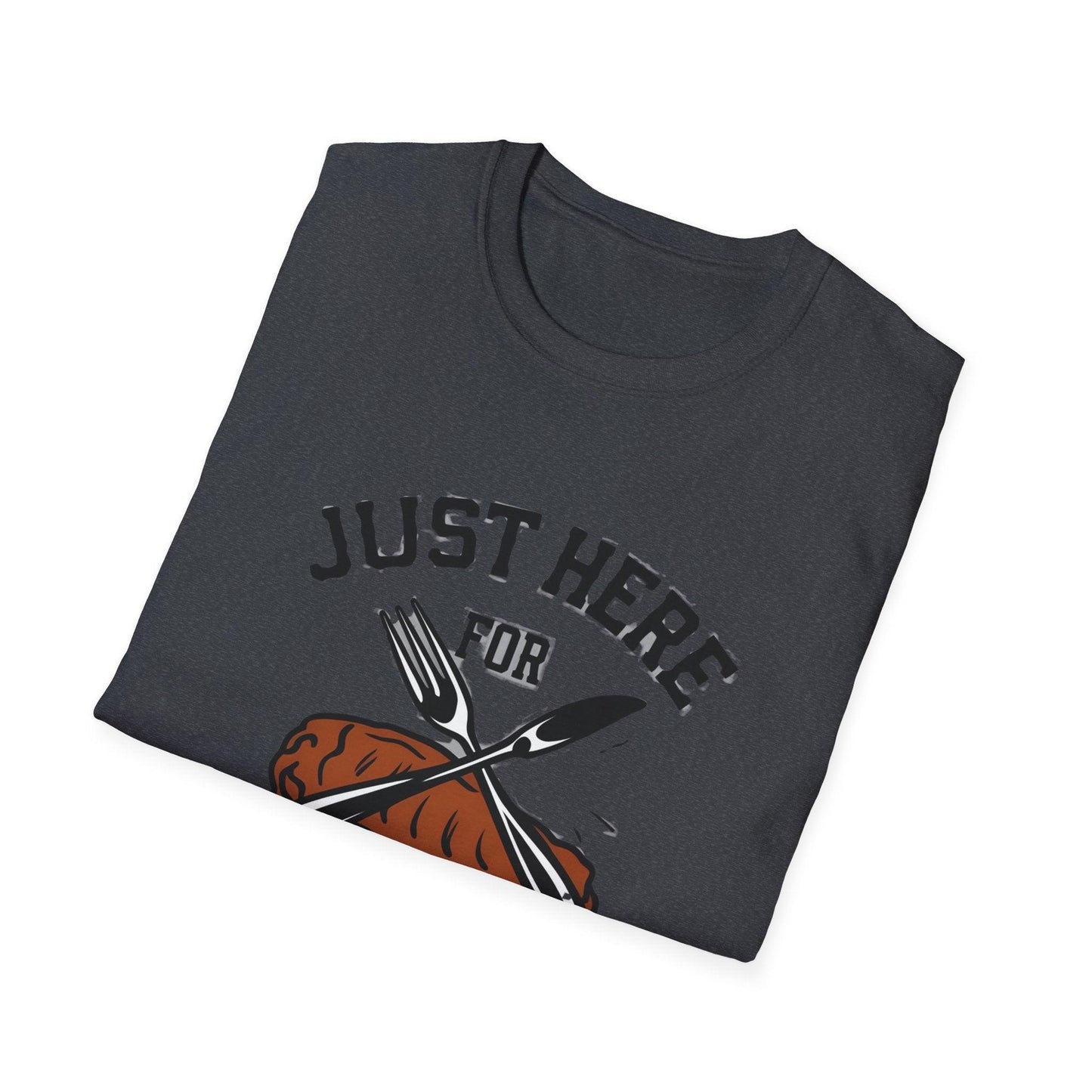 Just Here For Brisket Unisex Softstyle T-Shirt