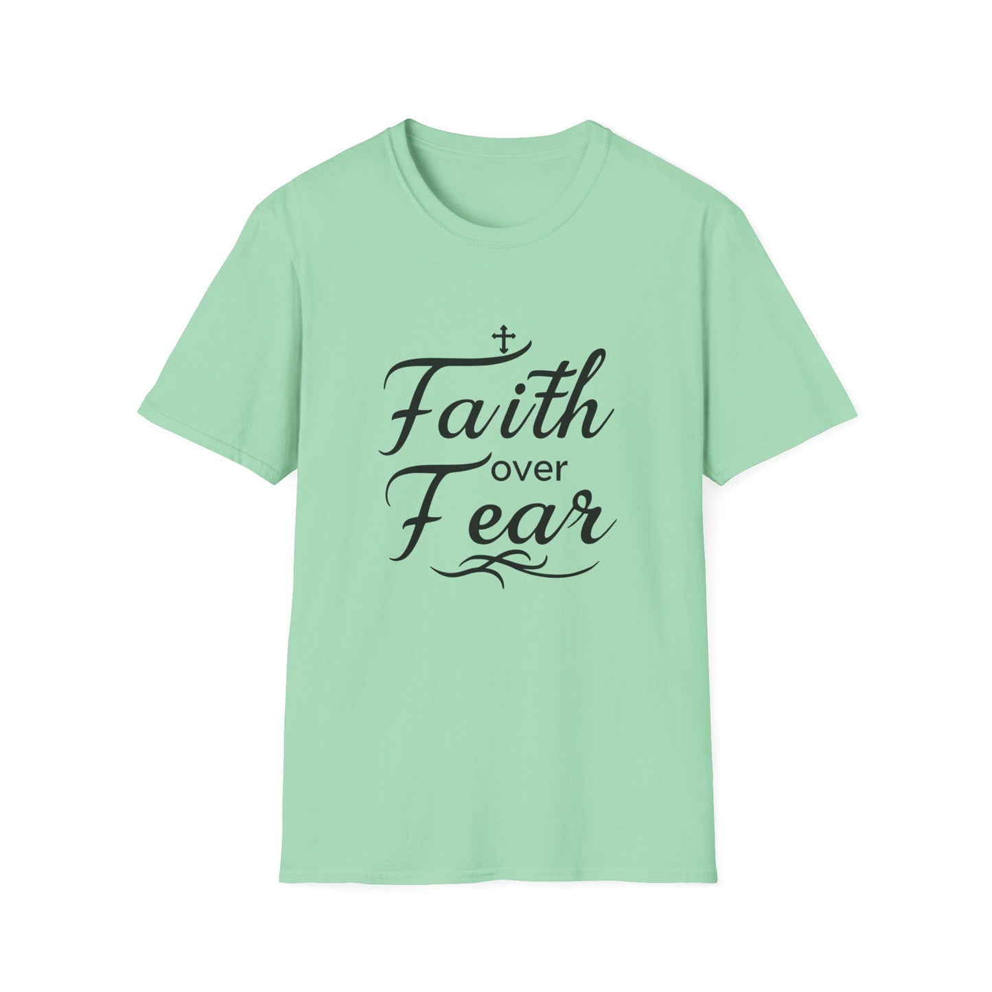 Faith Over Fear Unisex Softstyle T-Shirt