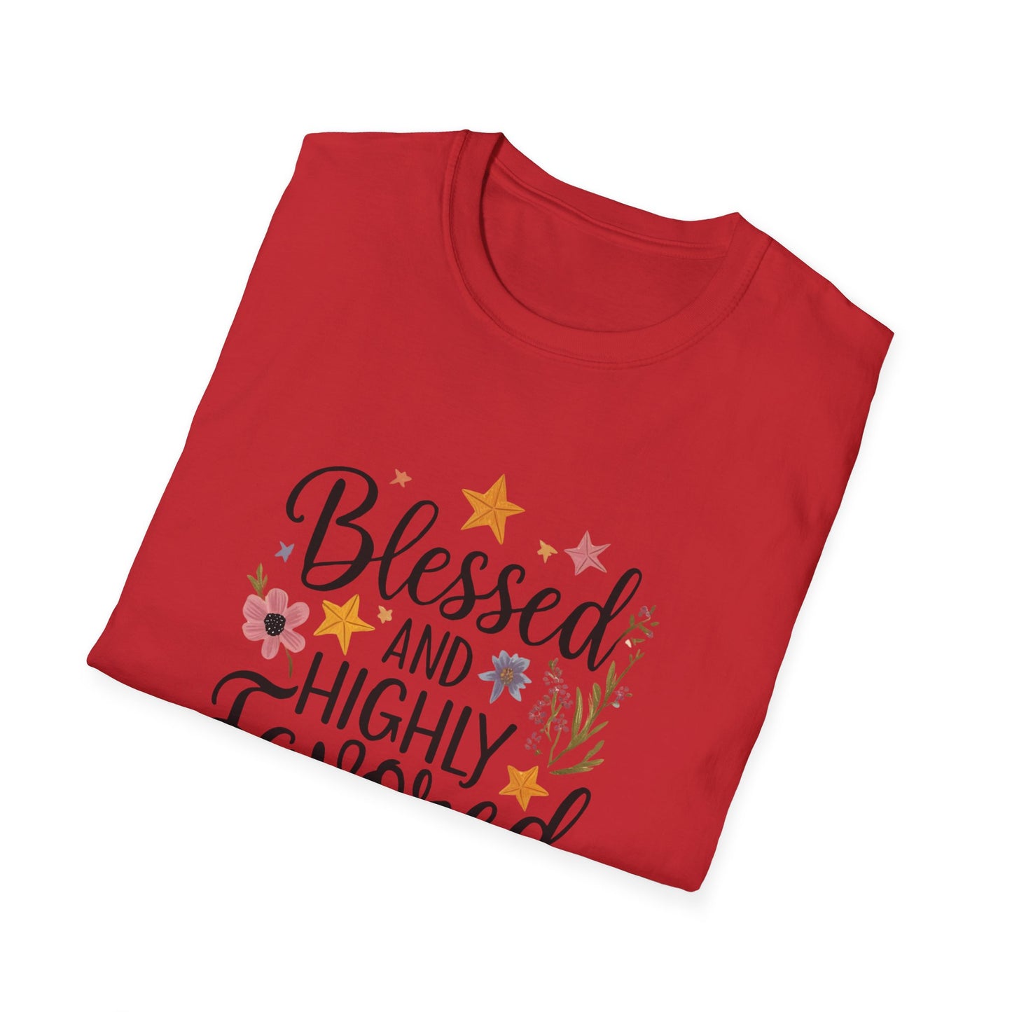 Blessed and Highly Favored Unisex Softstyle T-Shirt