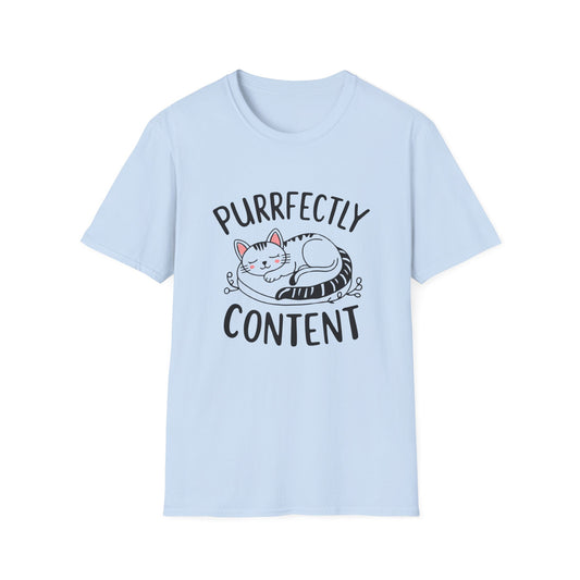 Purrfectly Content T-Shirt