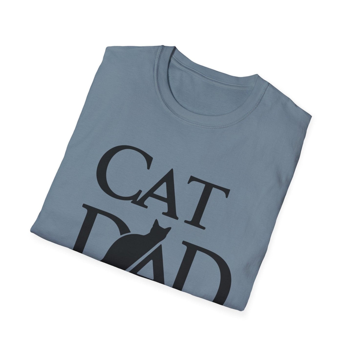 Cat Dad Unisex Softstyle T-Shirt