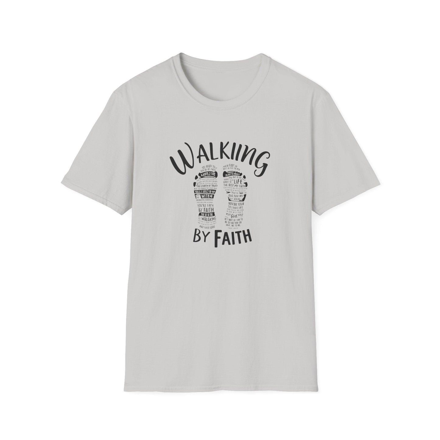 Walking by Faith  Unisex Softstyle T-Shirt