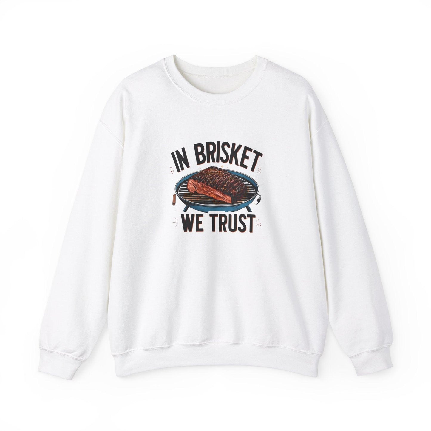 In Brisket We Story Unisex Heavy Blend™ Crewneck Sweatshirt