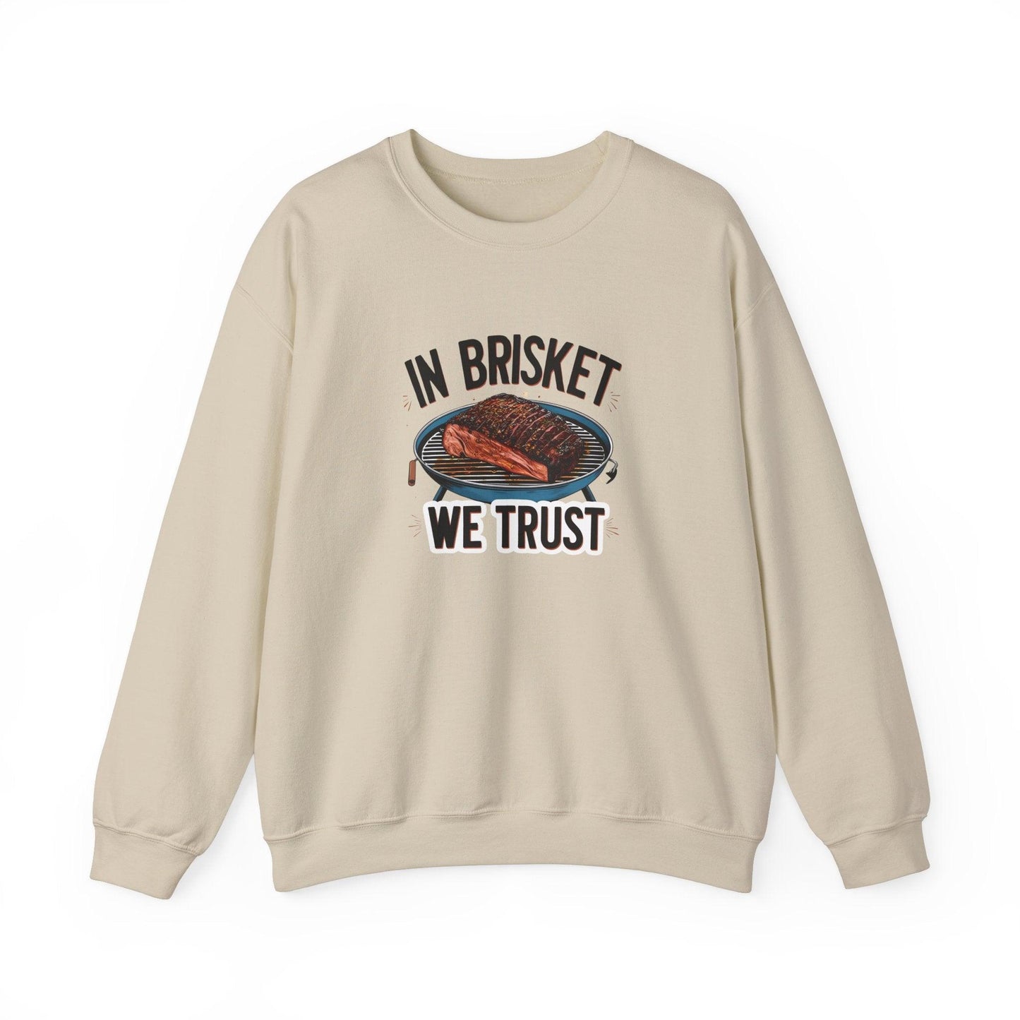 In Brisket We Story Unisex Heavy Blend™ Crewneck Sweatshirt