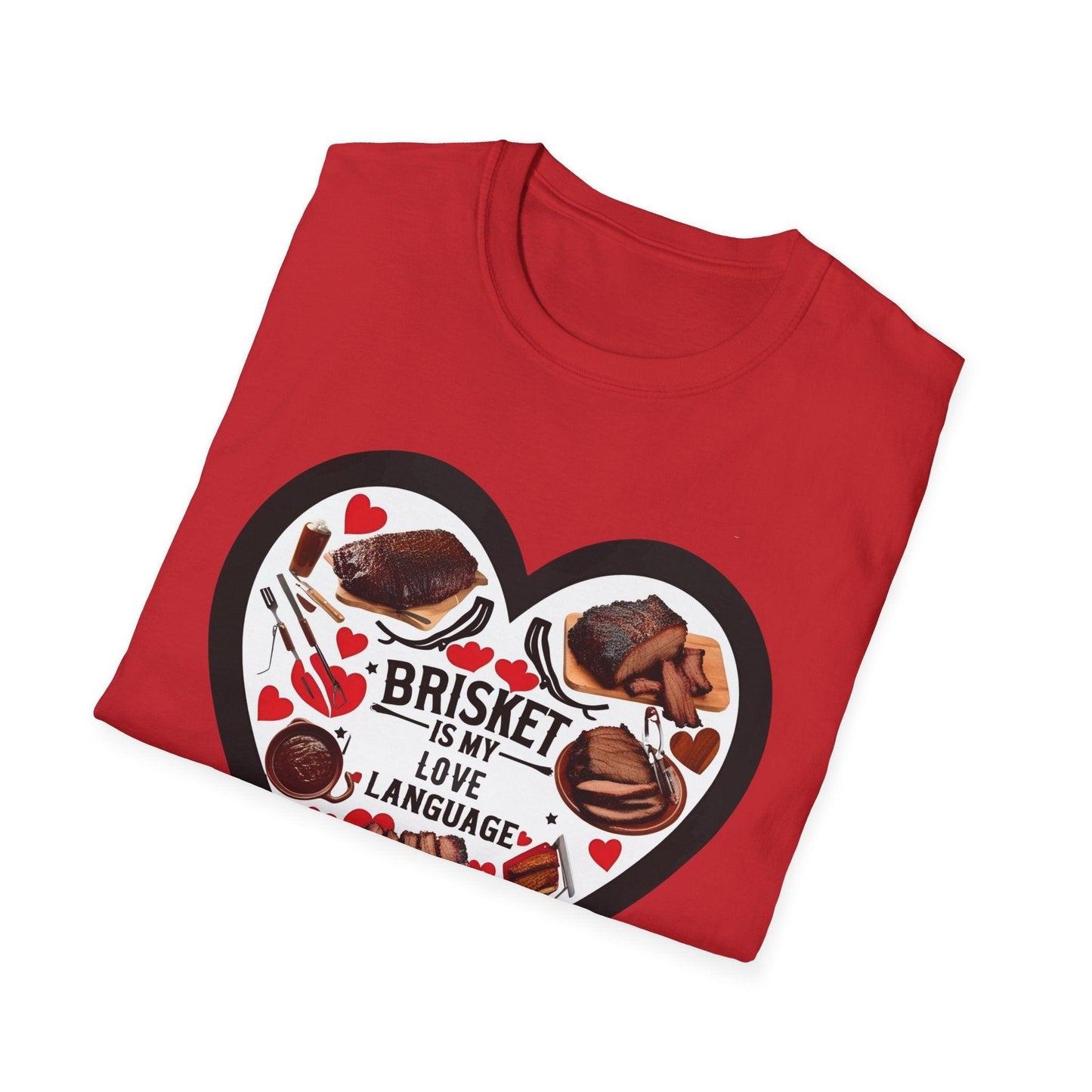 Brisket is My Love Language Unisex Softstyle T-Shirt