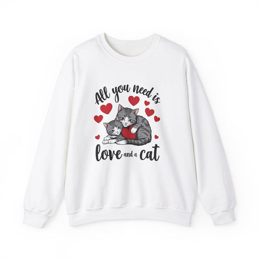 All you need is Love Unisex Heavy Blend™ Crewneck Sweatshirt