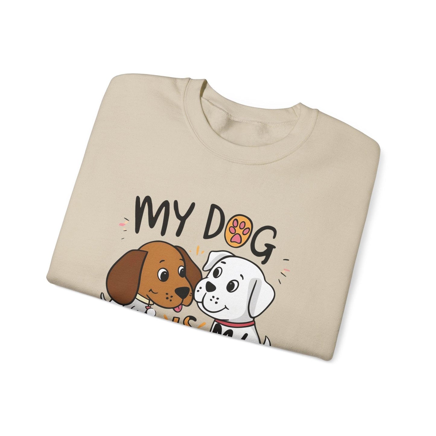 My Dog is My Bestfriend Unisex Heavy Blend™ Crewneck Sweatshirt