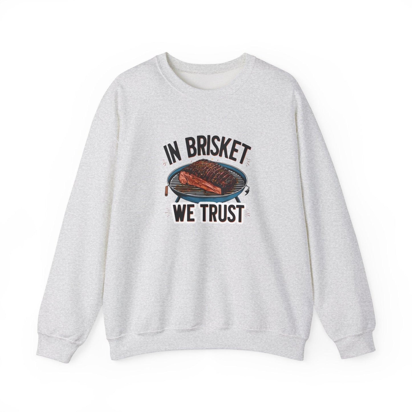 In Brisket We Story Unisex Heavy Blend™ Crewneck Sweatshirt