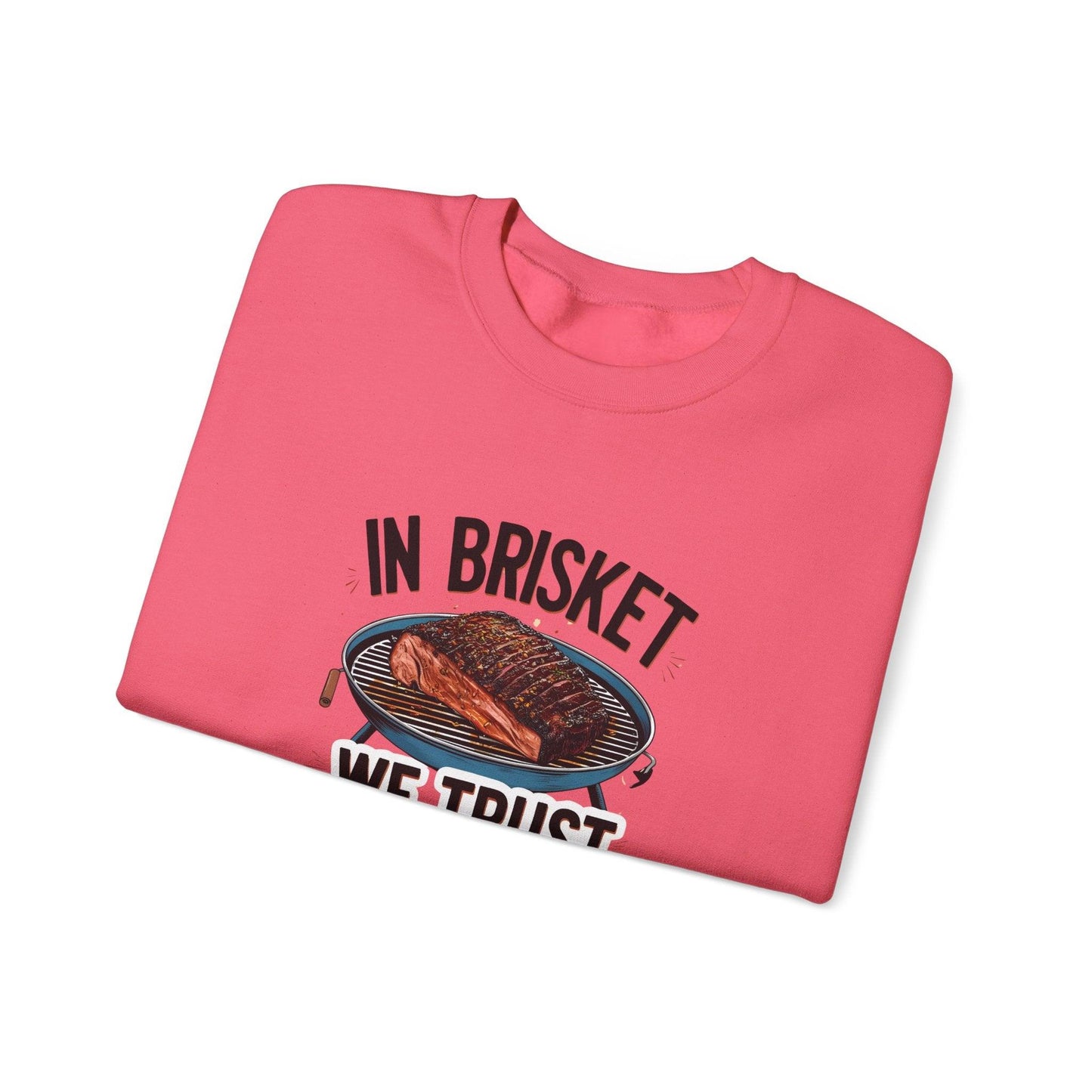 In Brisket We Story Unisex Heavy Blend™ Crewneck Sweatshirt