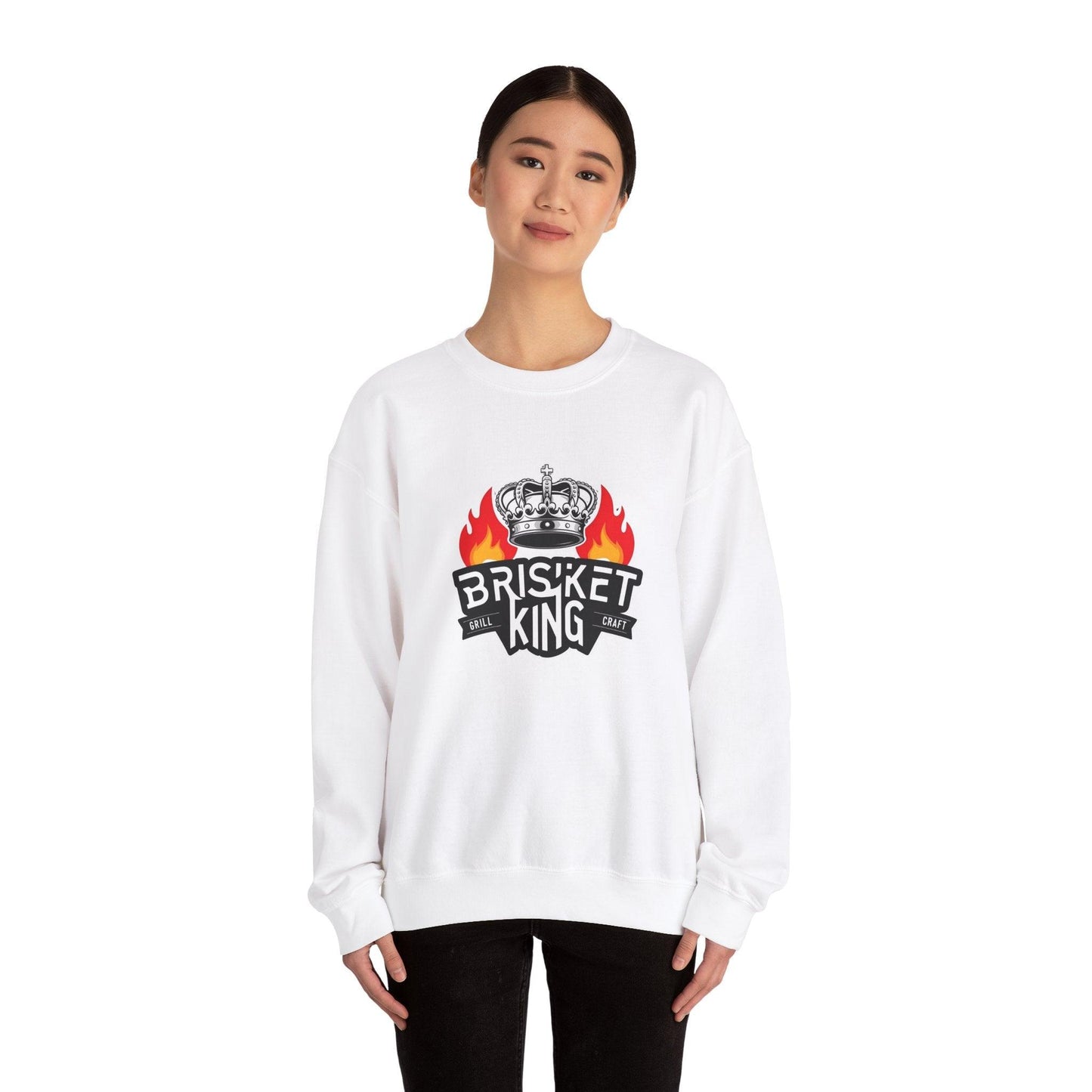 Brisket King Unisex Heavy Blend™ Crewneck Sweatshirt