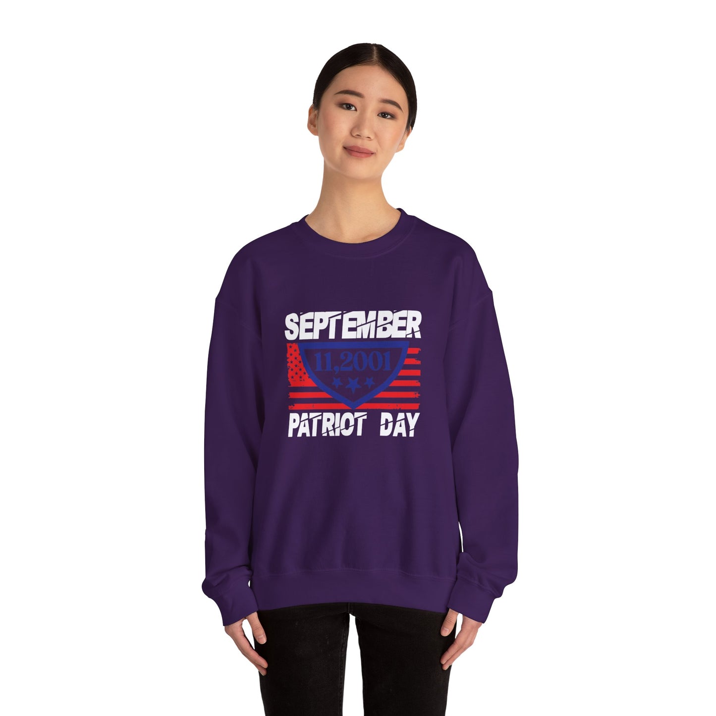 Sept 11 2001 Patroit Day Unisex Heavy Blend™ Crewneck Sweatshirt