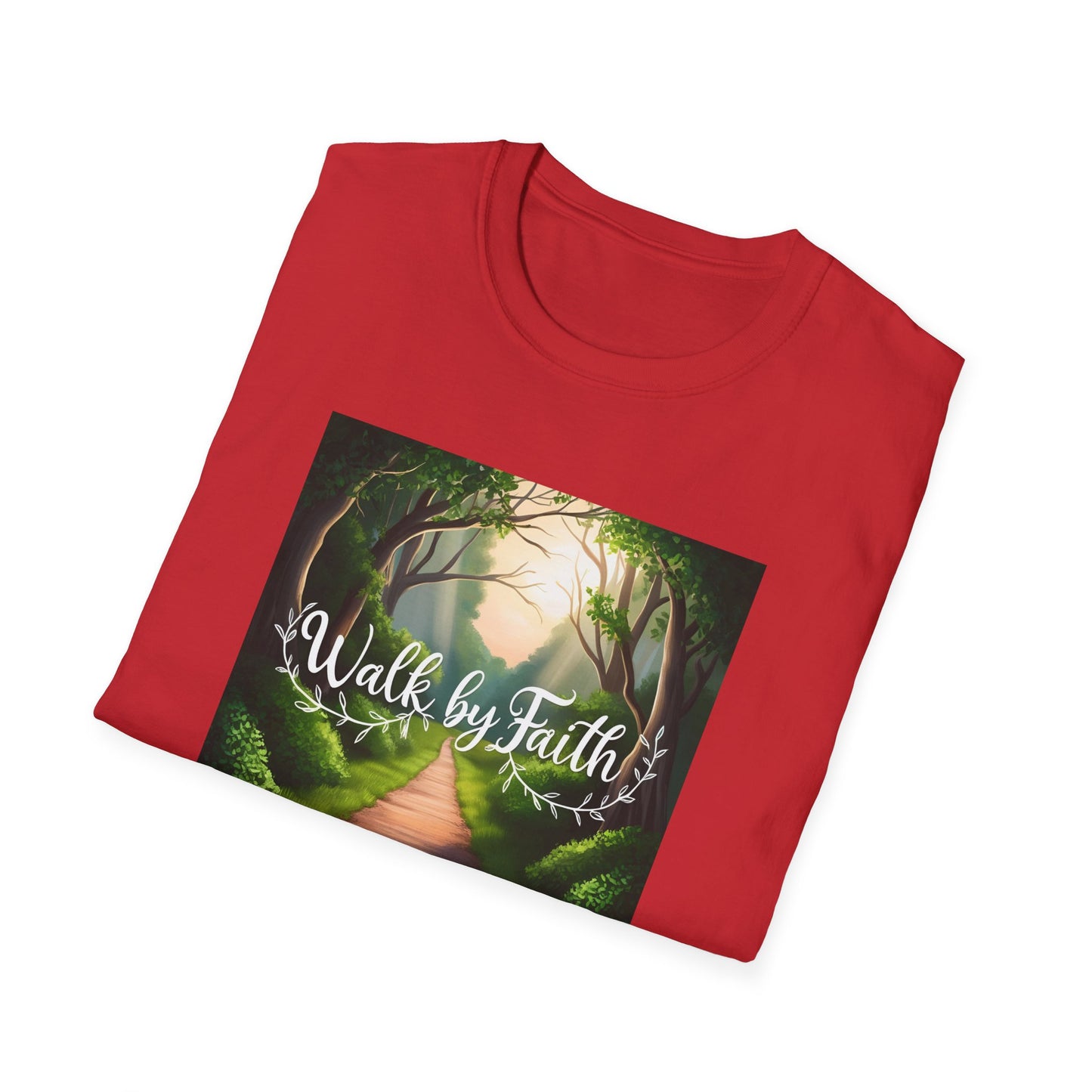 Walk by Faith Unisex Softstyle T-Shirt