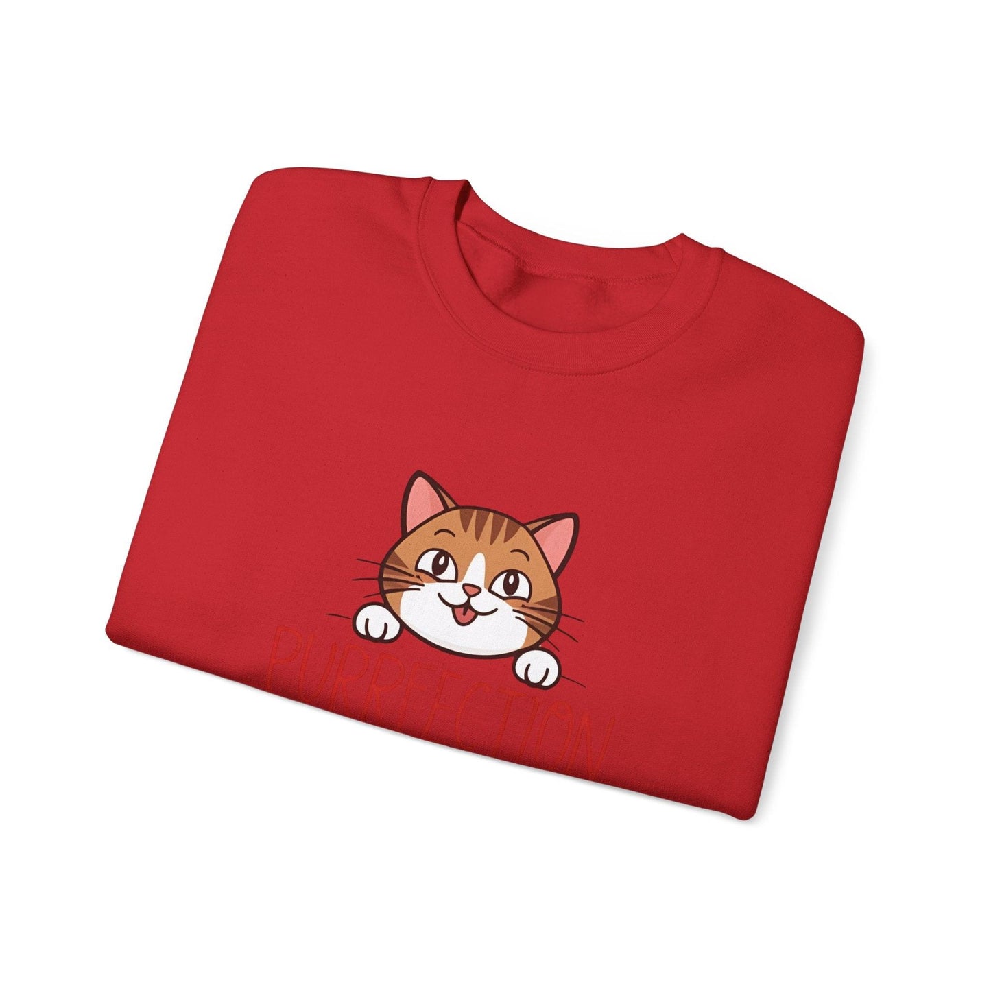 Purrfection Unisex Heavy Blend™ Crewneck Sweatshirt