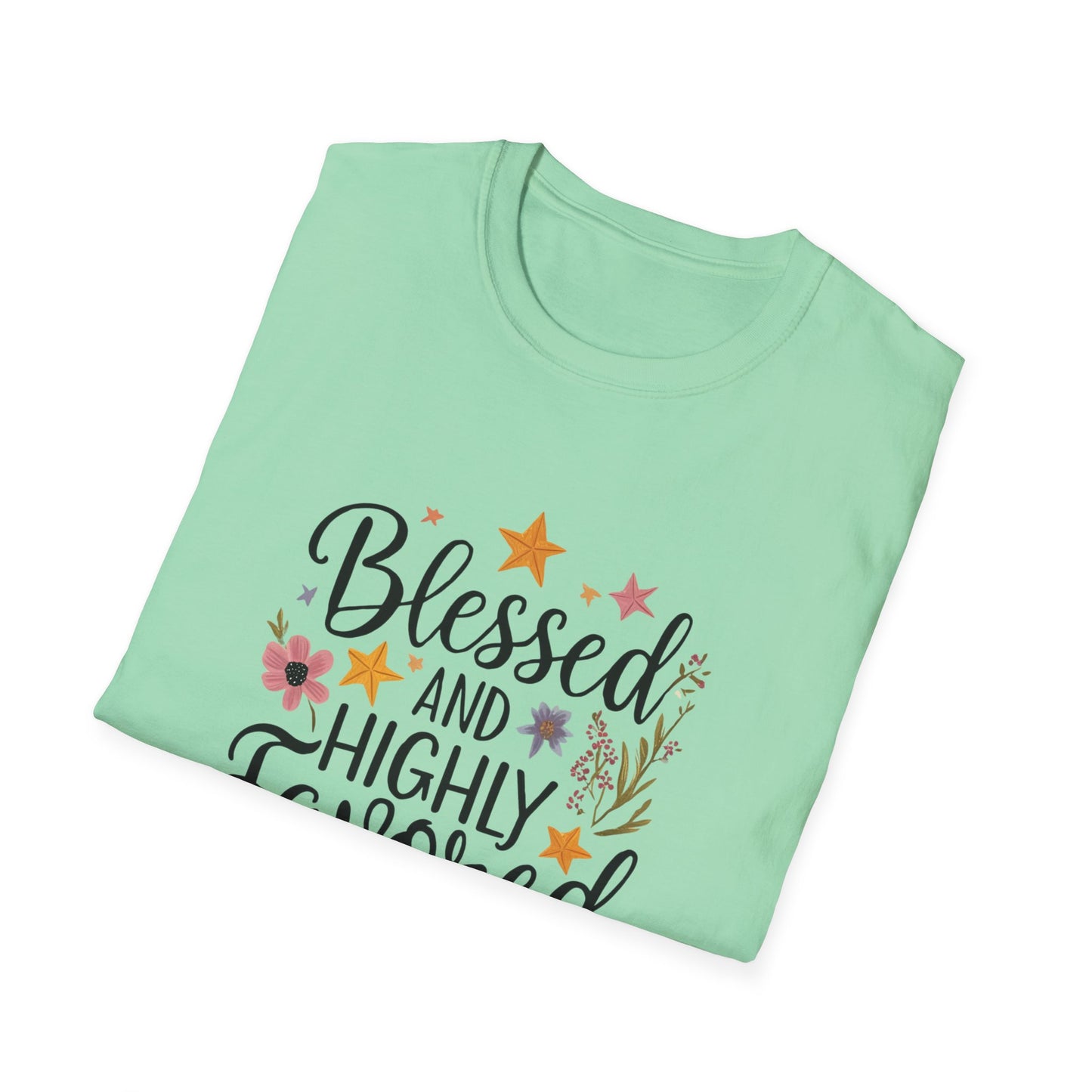 Blessed and Highly Favored Unisex Softstyle T-Shirt