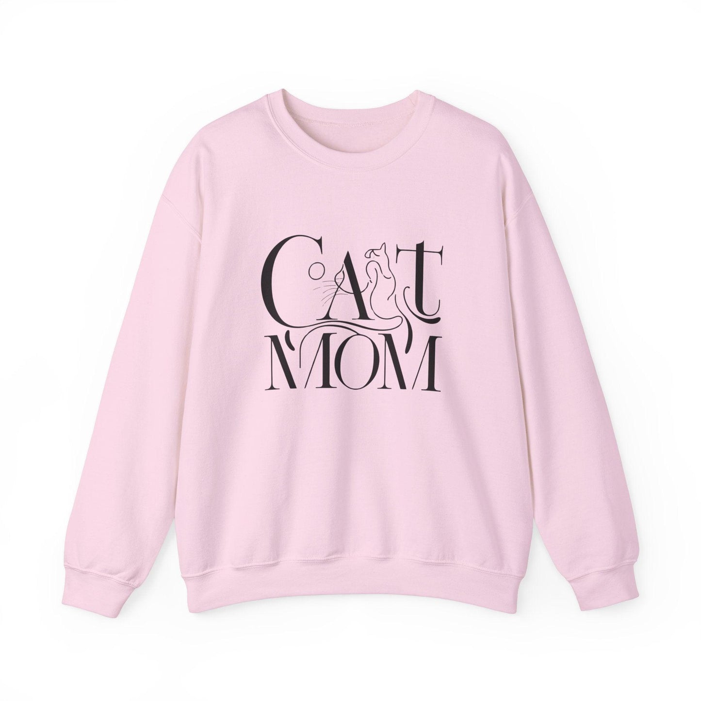 Cat Mom Unisex Heavy Blend™ Crewneck Sweatshirt