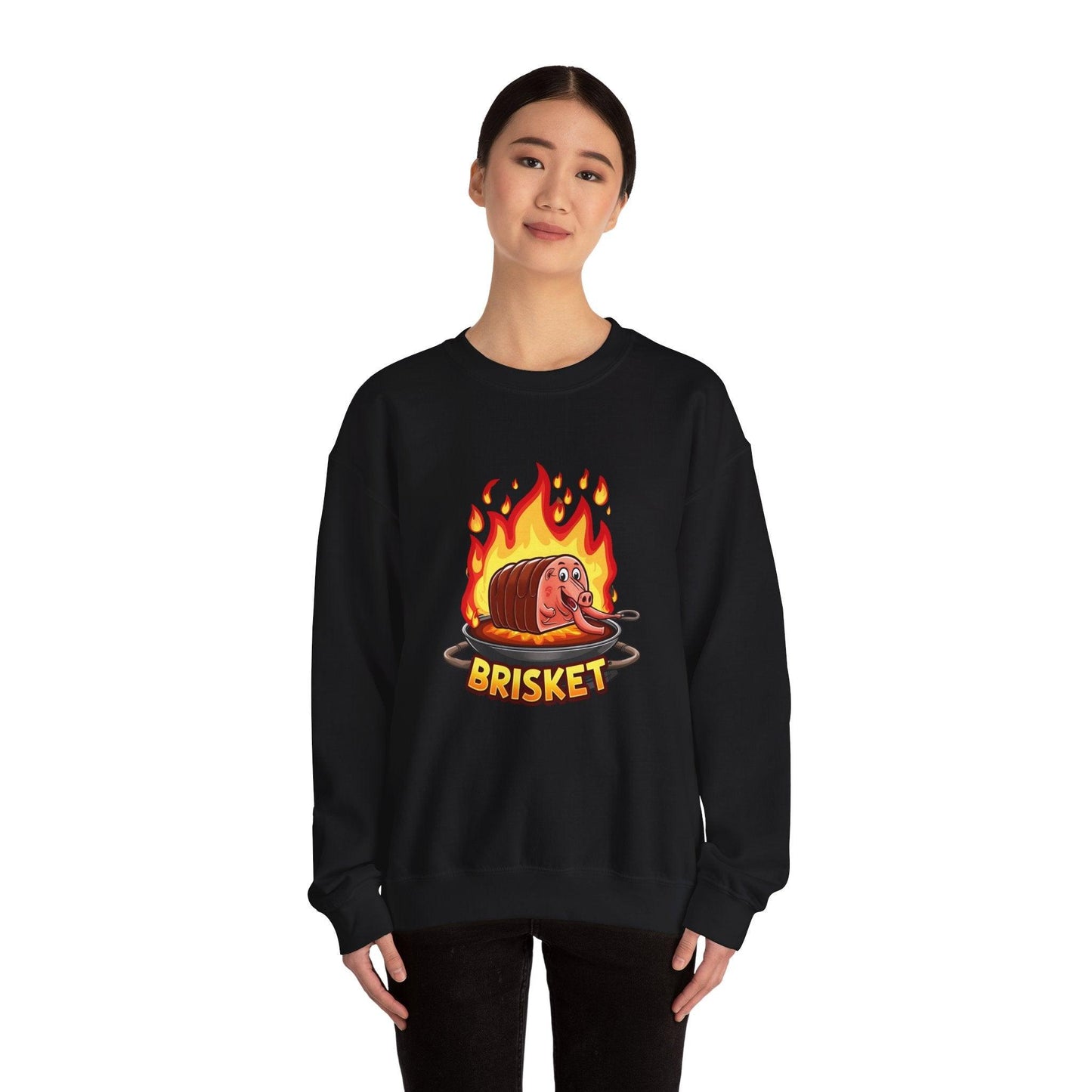 Hot Brisket Unisex Heavy Blend™ Crewneck Sweatshirt