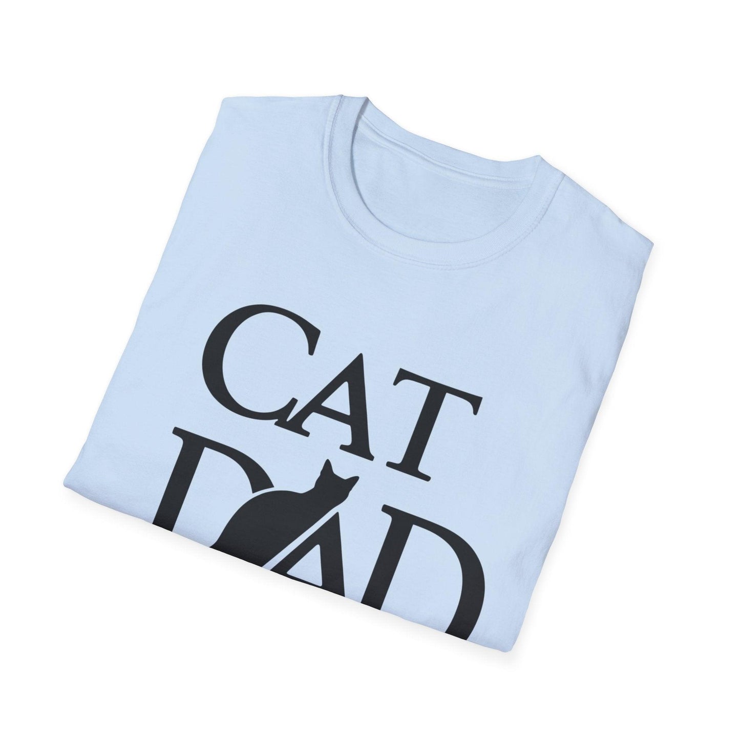 Cat Dad Unisex Softstyle T-Shirt