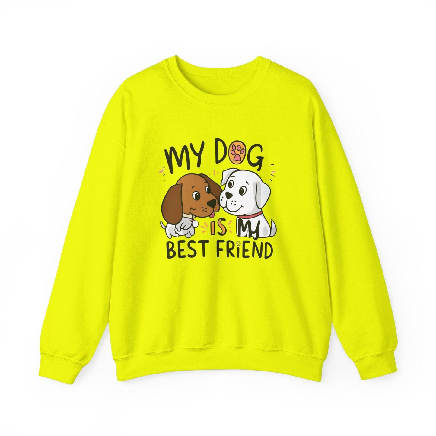 My Dog is My Bestfriend Unisex Heavy Blend™ Crewneck Sweatshirt