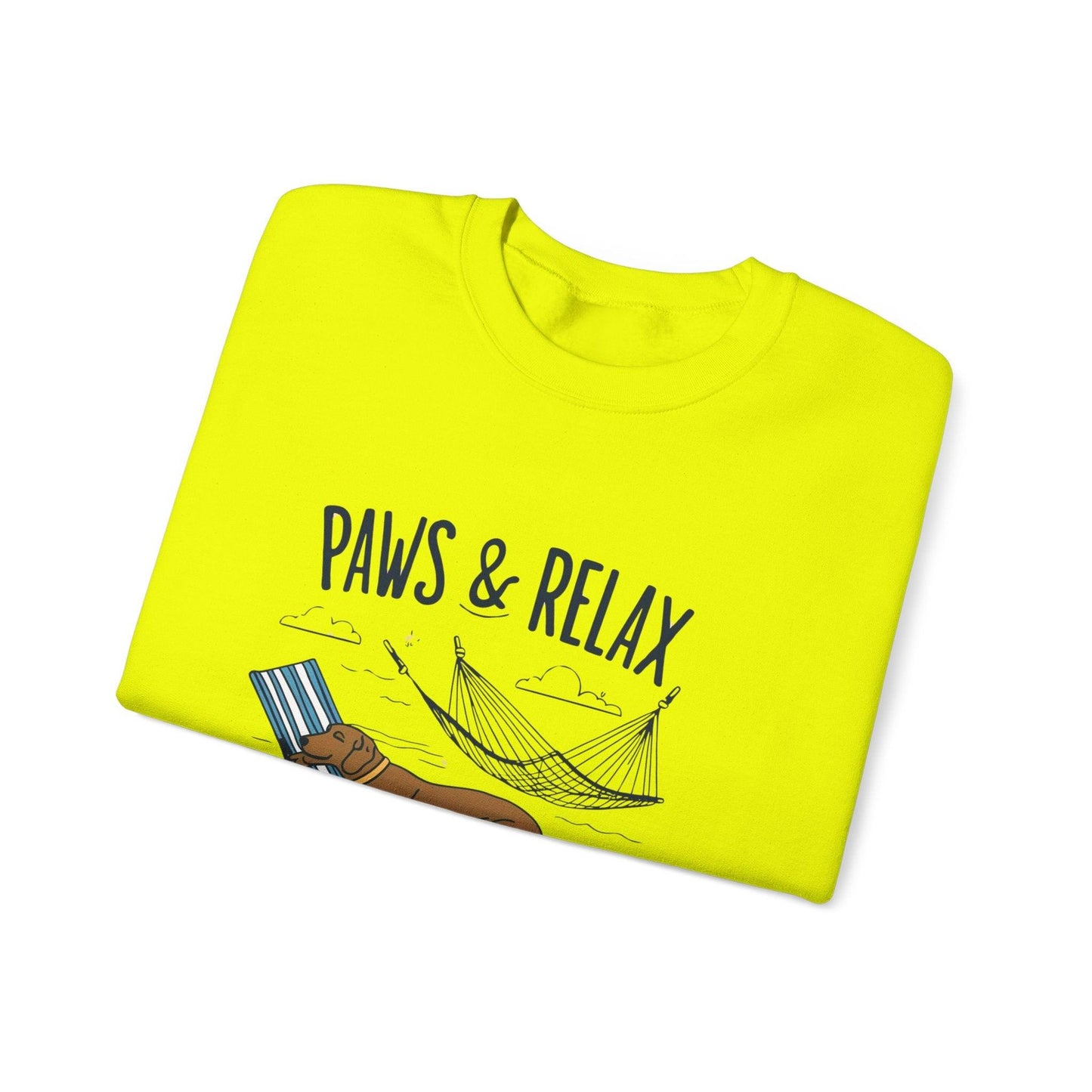 Paws & Relax Unisex Heavy Blend™ Crewneck Sweatshirt