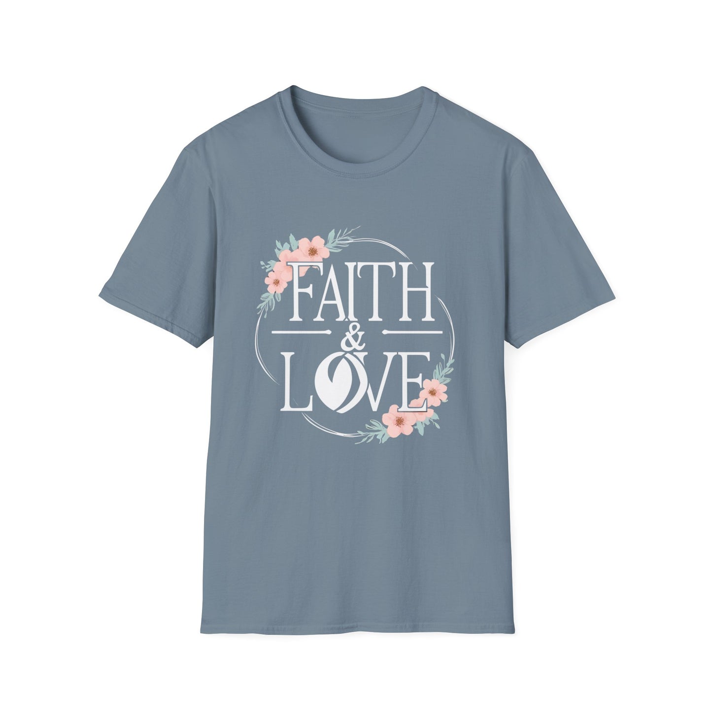 Faith & Love Unisex Softstyle T-Shirt