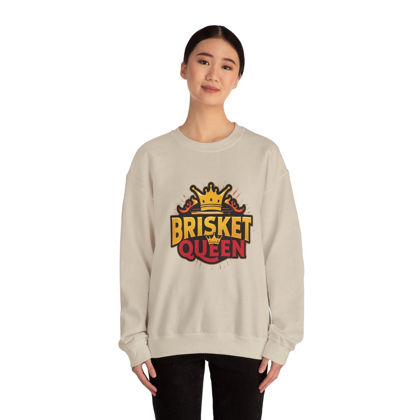 Brisket Queen Unisex Heavy Blend™ Crewneck Sweatshirt