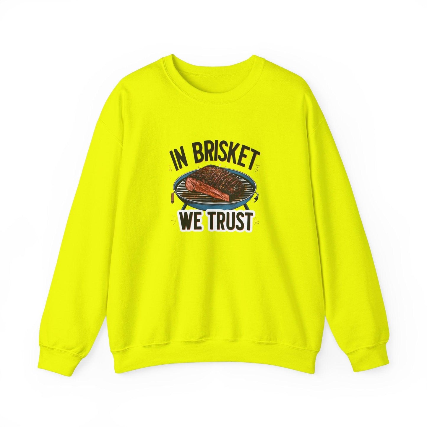 In Brisket We Story Unisex Heavy Blend™ Crewneck Sweatshirt