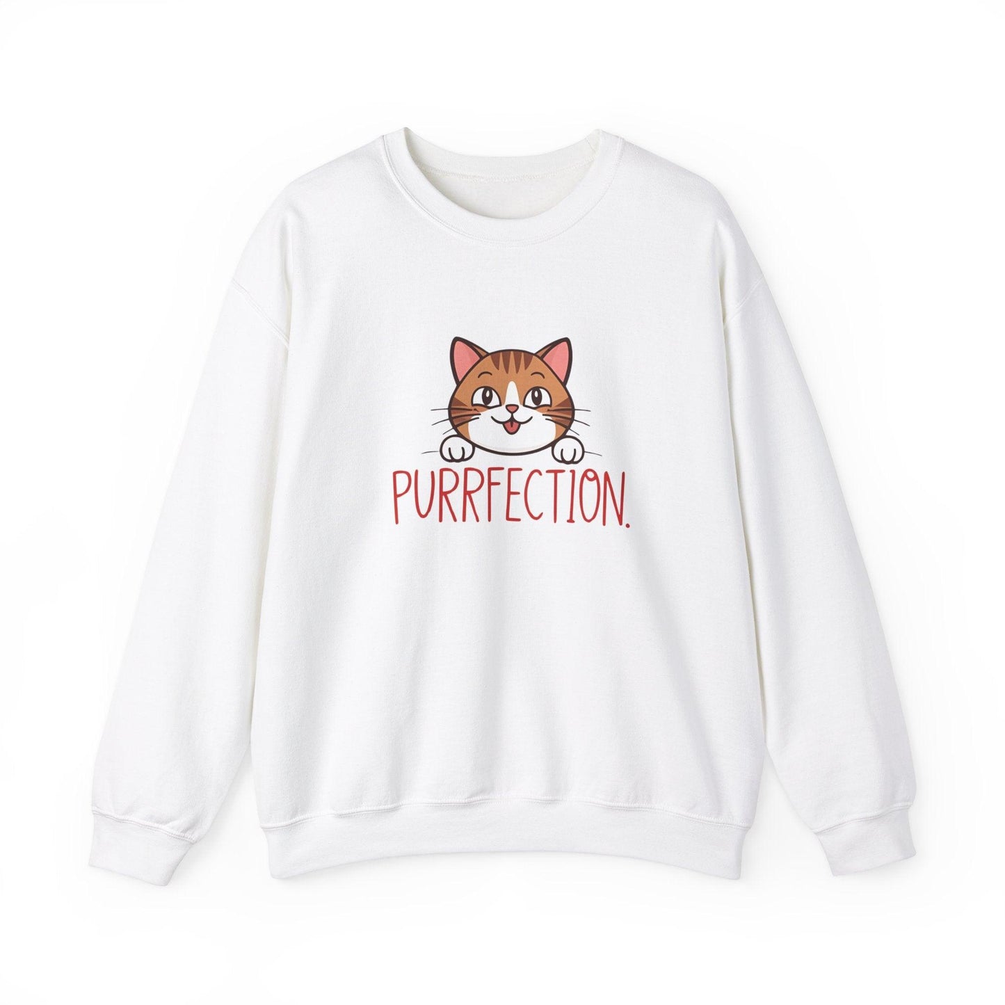 Purrfection Unisex Heavy Blend™ Crewneck Sweatshirt