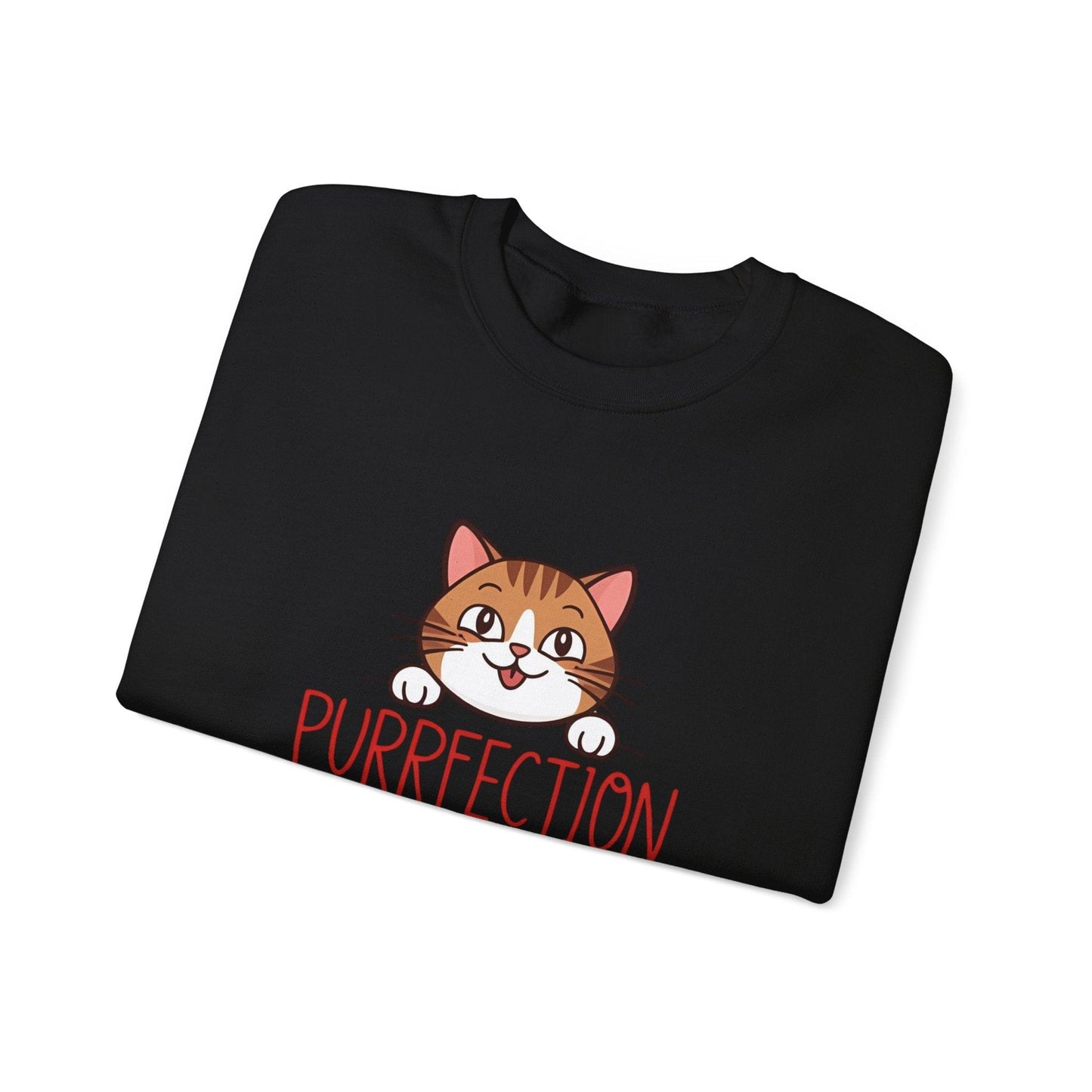 Purrfection Unisex Heavy Blend™ Crewneck Sweatshirt