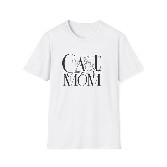 Cat Mom Unisex Softstyle T-Shirt