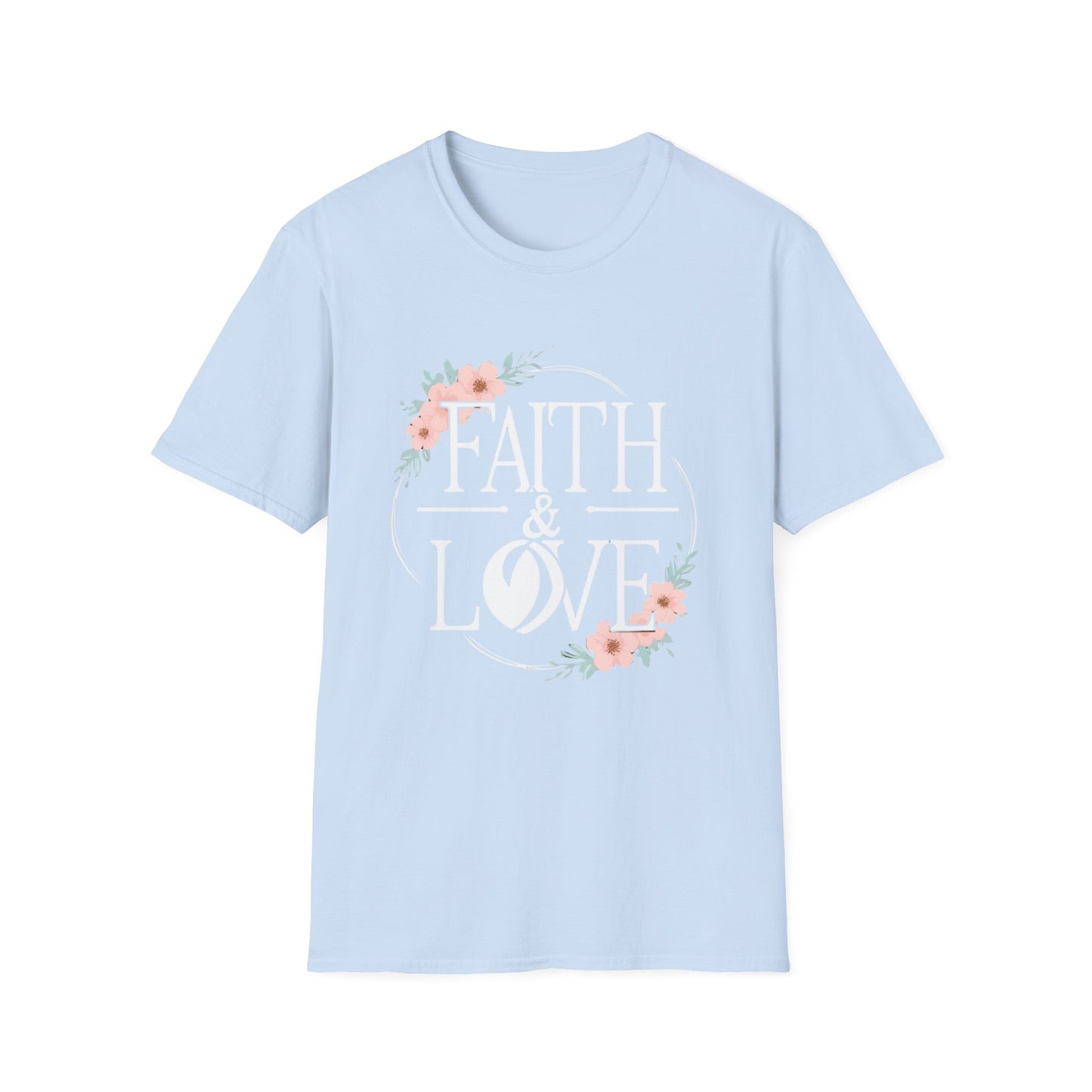 Faith & Love Unisex Softstyle T-Shirt