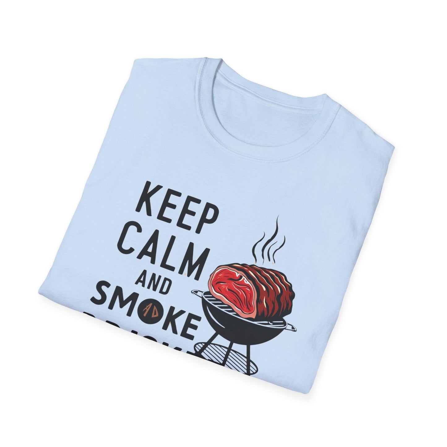 Keep Calm and Smoke Brisket Unisex Softstyle T-Shirt