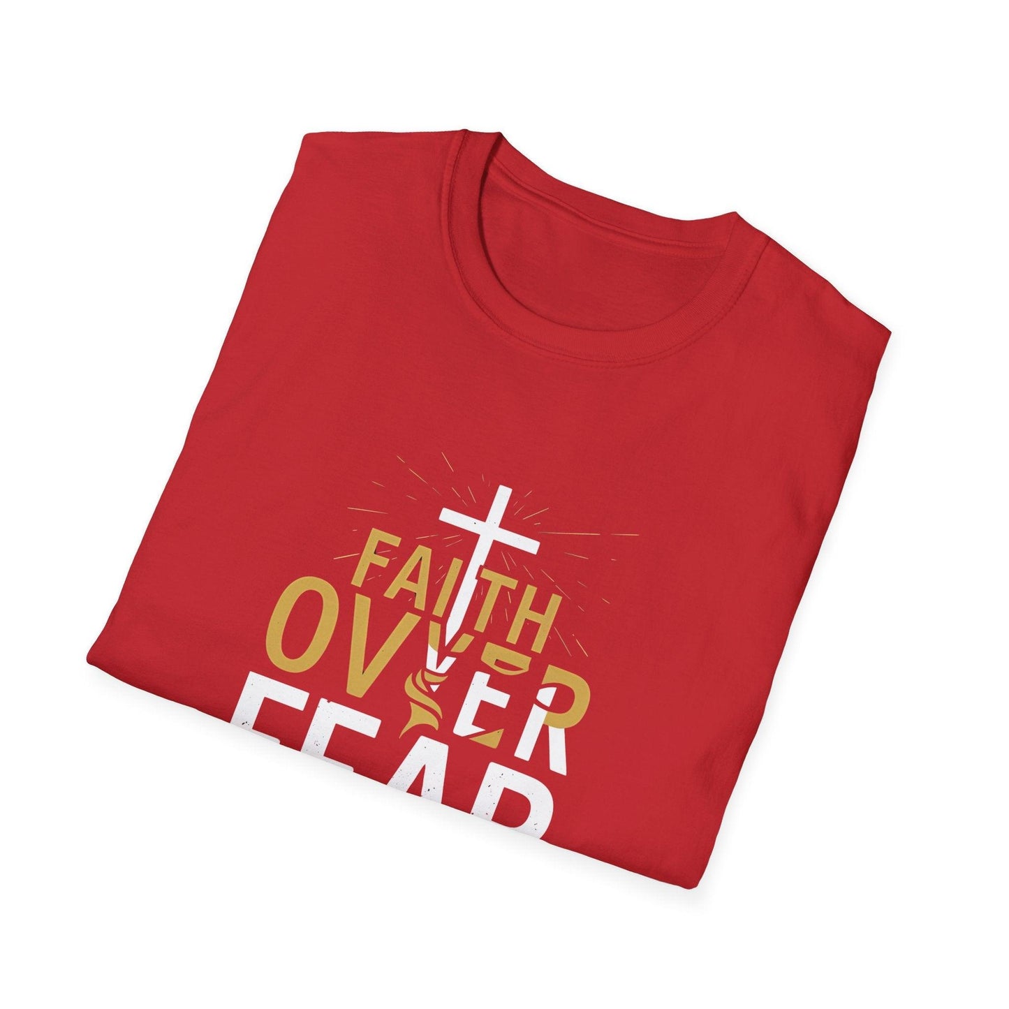 Faith Over Fear Unisex Softstyle T-Shirt