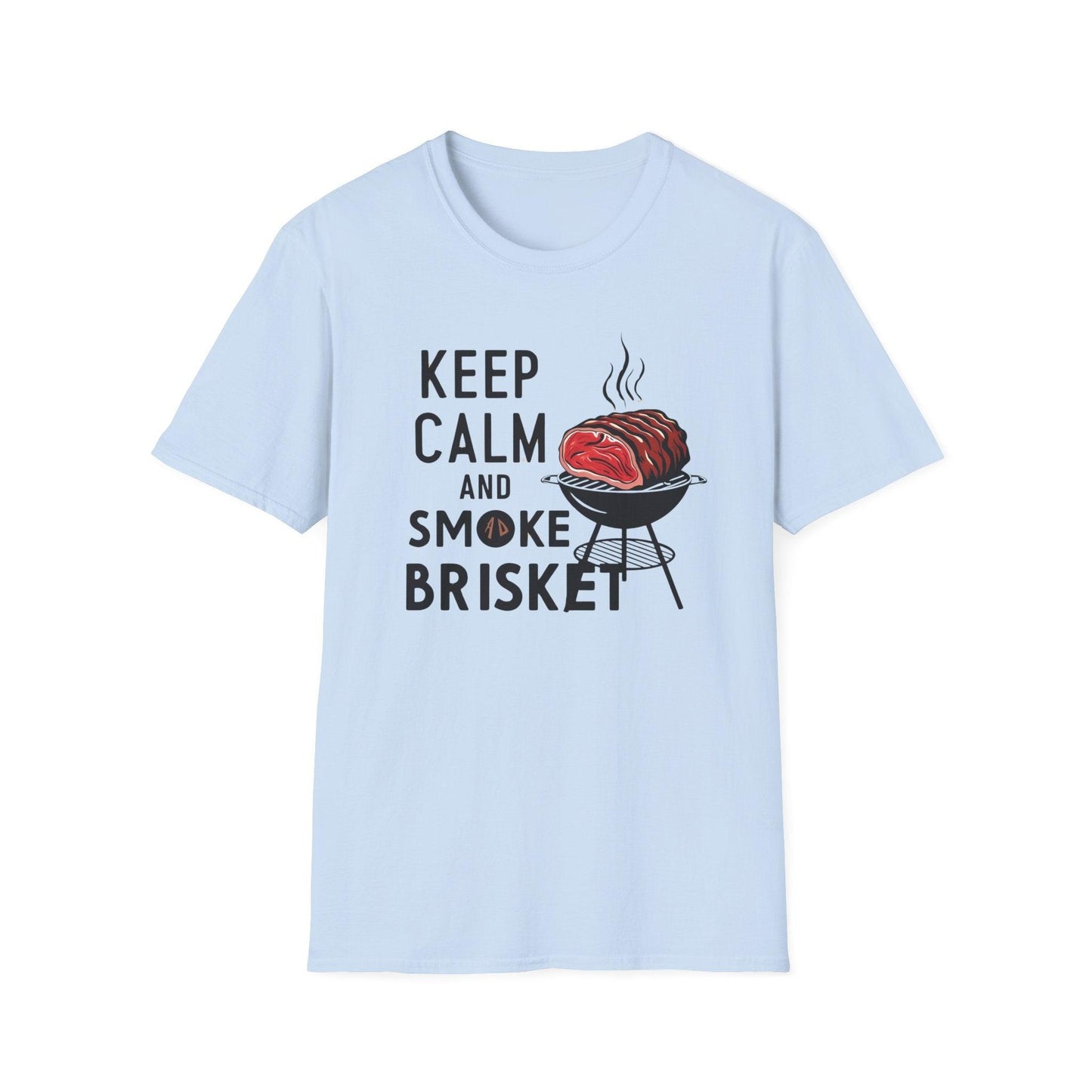 Keep Calm and Smoke Brisket Unisex Softstyle T-Shirt