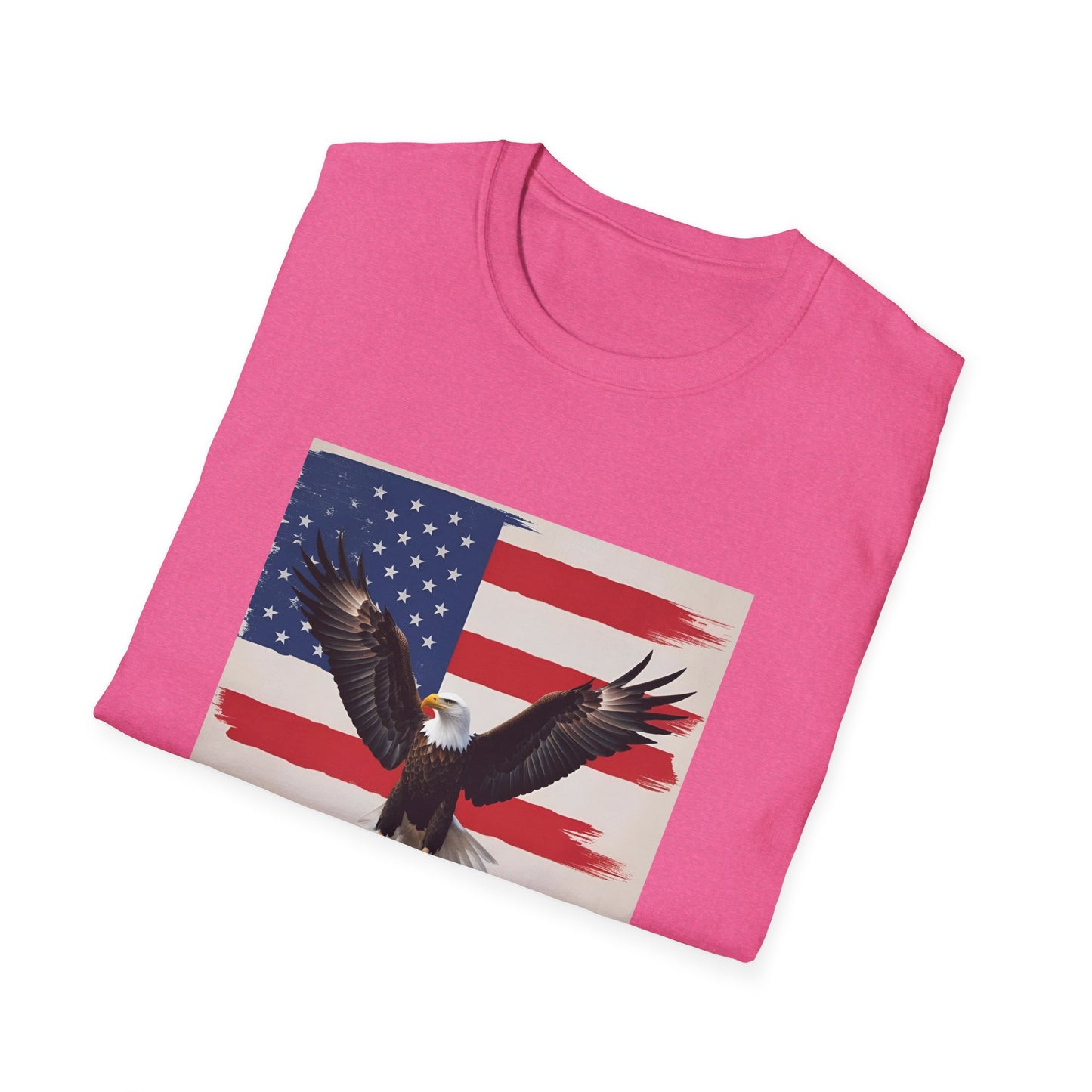 Proud To Be An American Unisex Softstyle T-Shirt