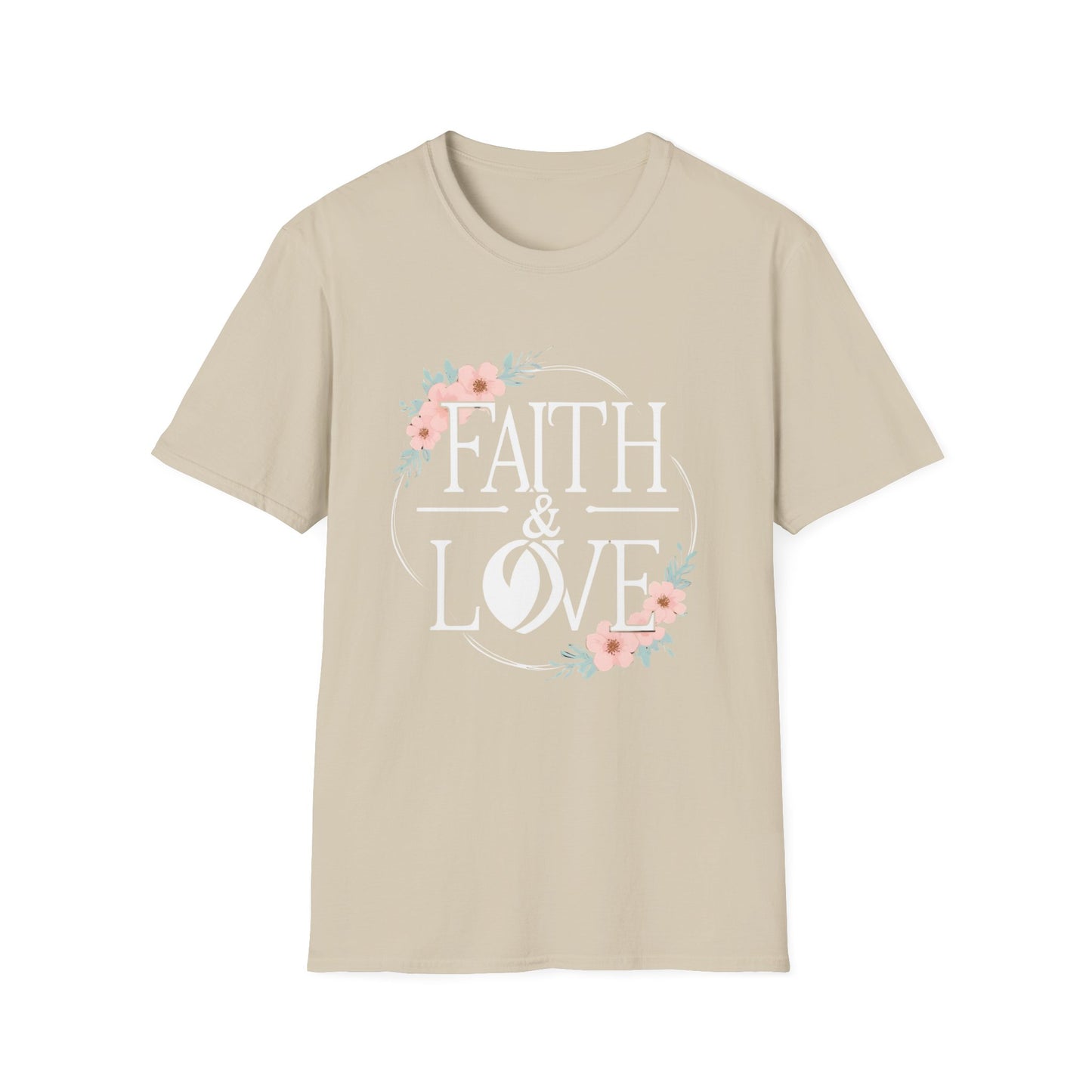 Faith & Love Unisex Softstyle T-Shirt