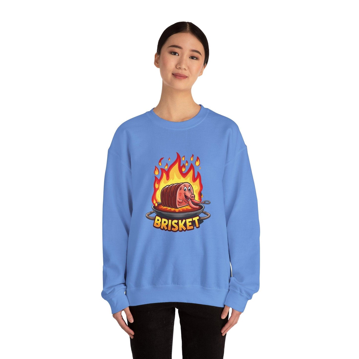 Hot Brisket Unisex Heavy Blend™ Crewneck Sweatshirt