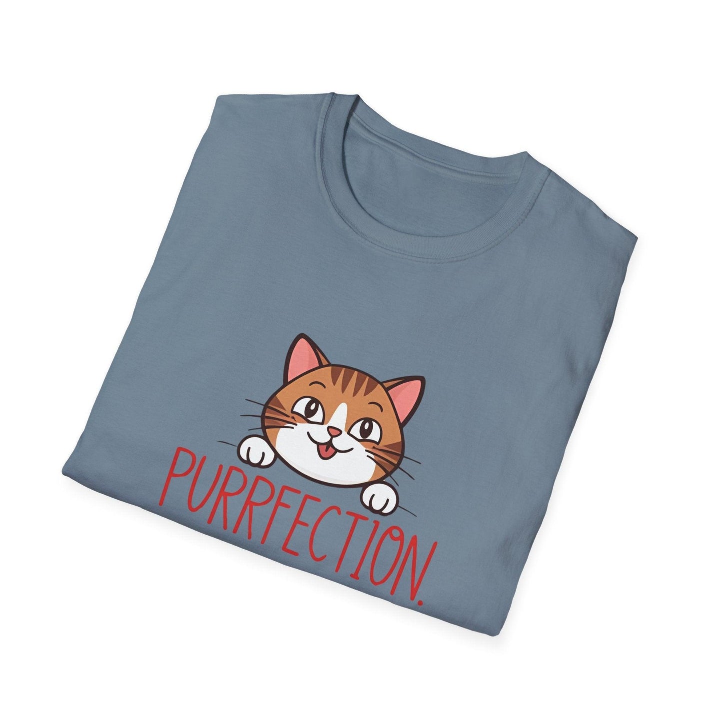 Purrfection Unisex Softstyle T-Shirt