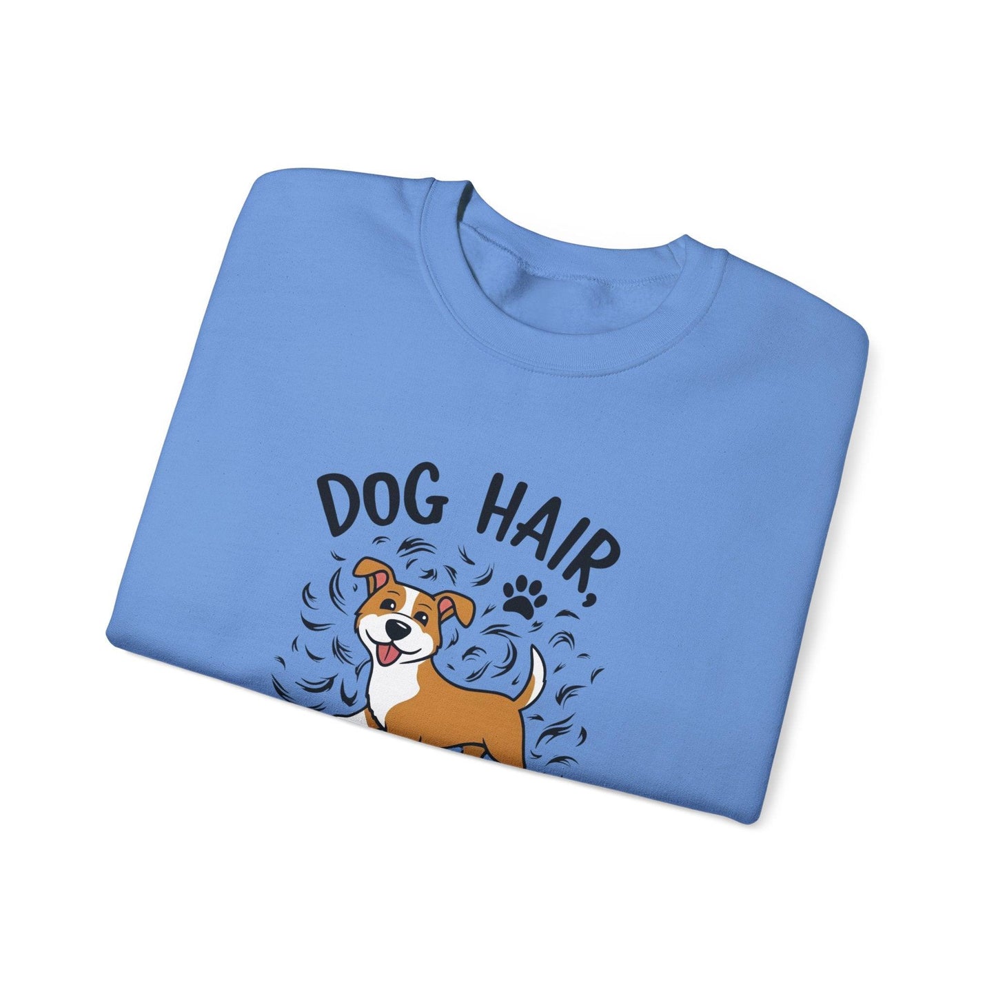 Dog Hair Dog Don't Care Unisex Heavy Blend™ Crewneck Sweatshirt