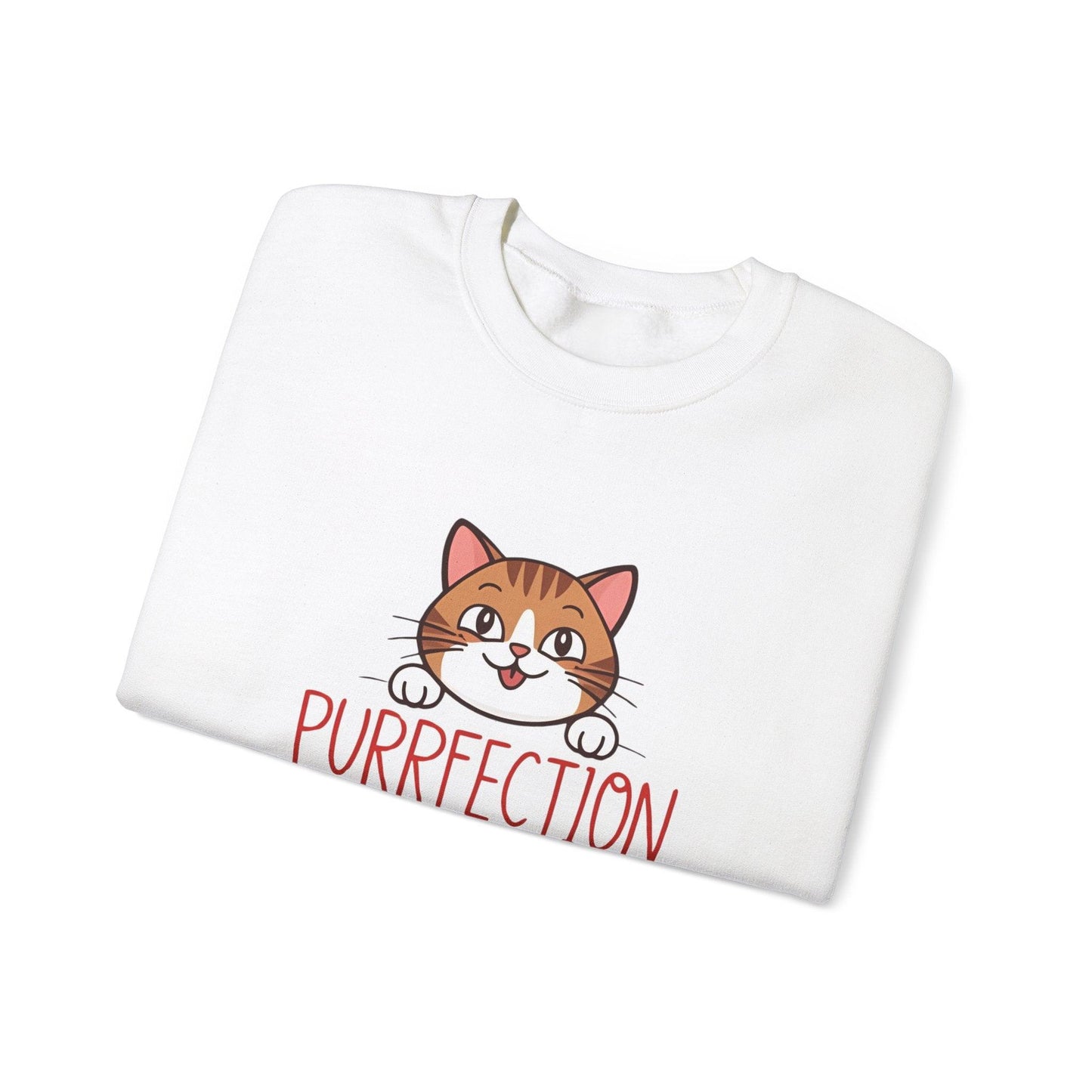 Purrfection Unisex Heavy Blend™ Crewneck Sweatshirt