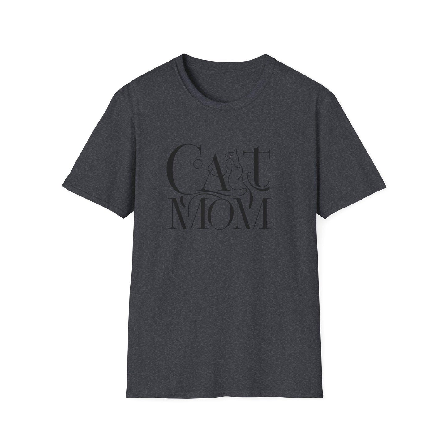 Cat Mom Unisex Softstyle T-Shirt