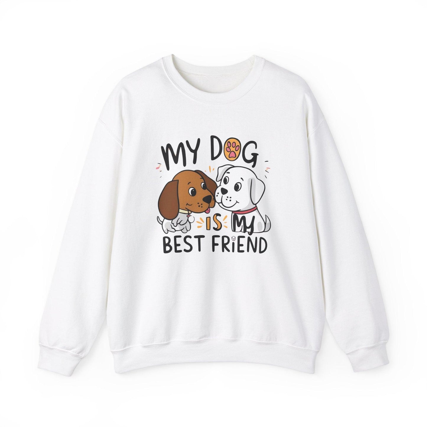 My Dog is My Bestfriend Unisex Heavy Blend™ Crewneck Sweatshirt