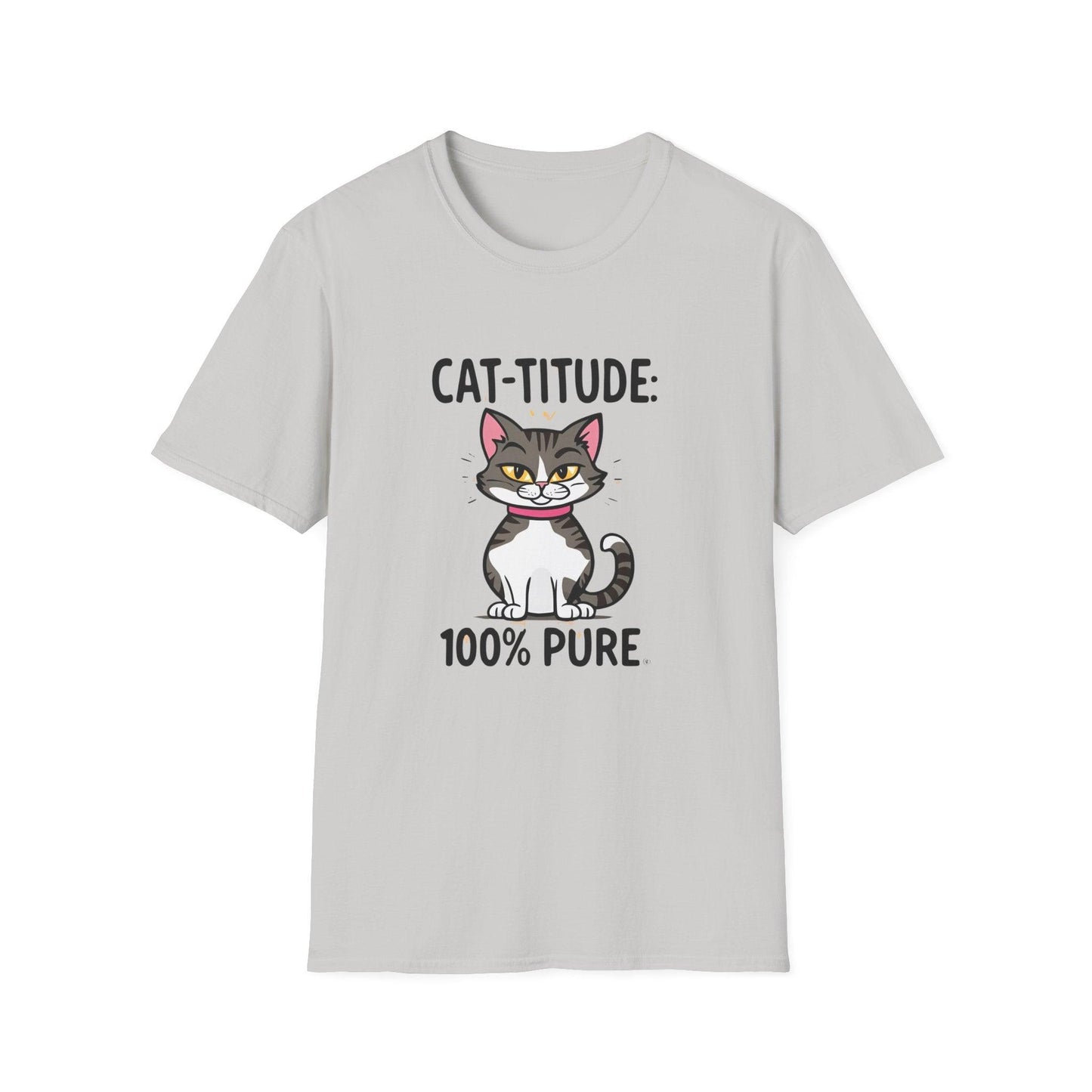 CAT-TITUDE 100% Pure Unisex Softstyle T-Shirt