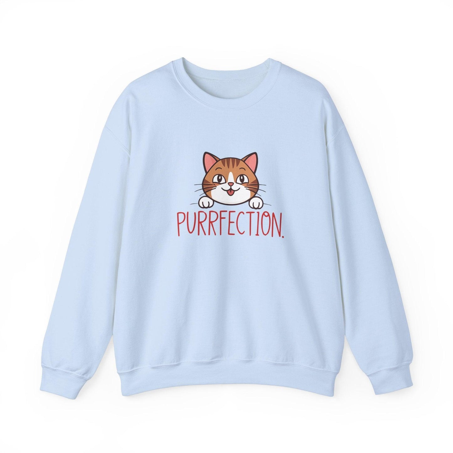 Purrfection Unisex Heavy Blend™ Crewneck Sweatshirt