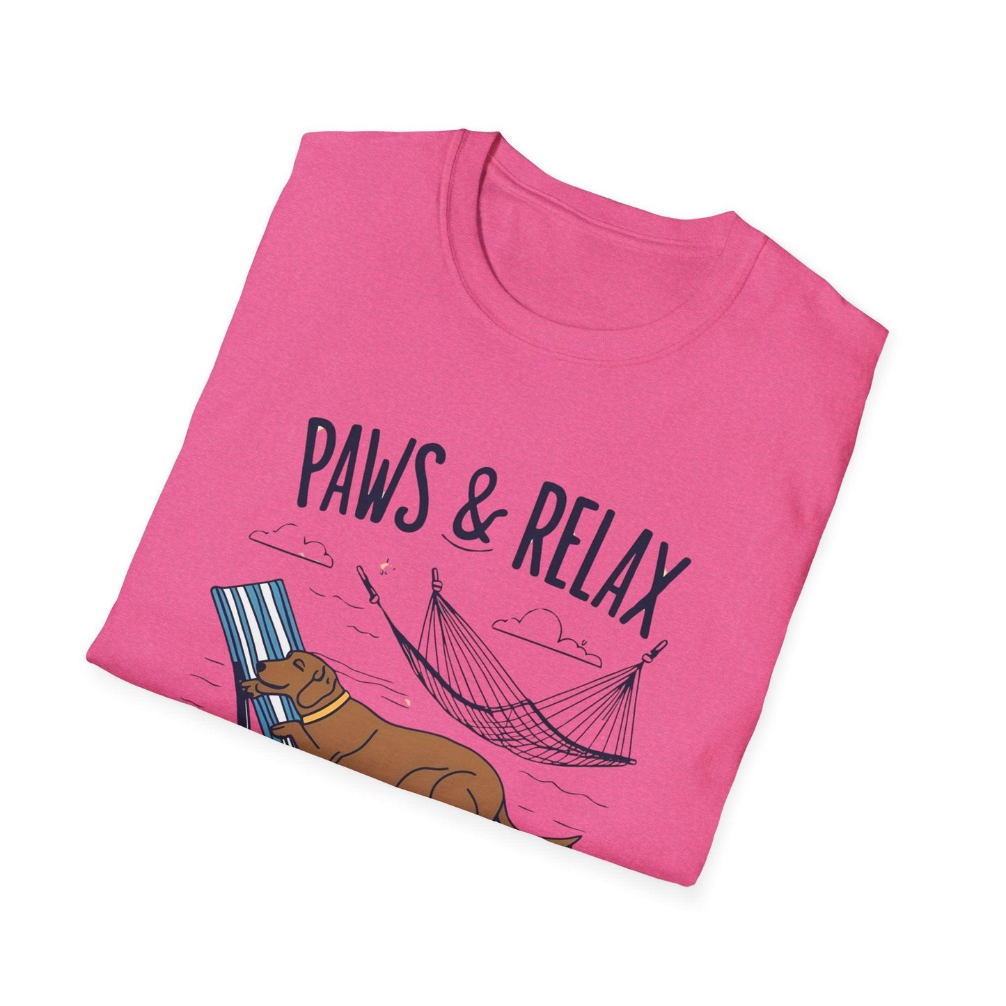 Paws & Relax Unisex Softstyle T-Shirt