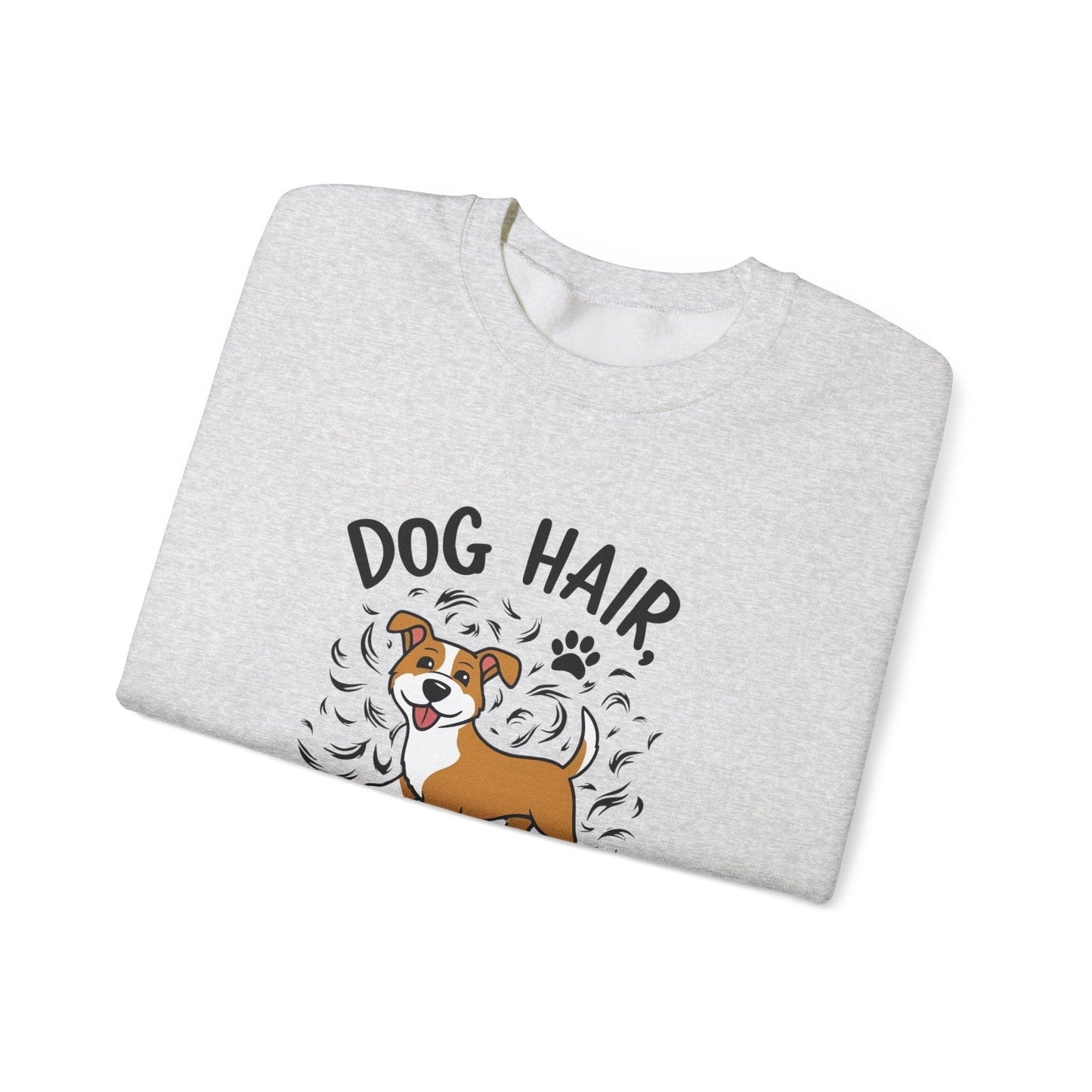 Dog Hair Dog Don't Care Unisex Heavy Blend™ Crewneck Sweatshirt